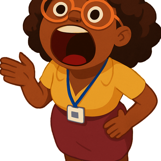 make her look like she opened her mouth alot and screamed