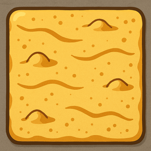 make sand.
In-Game asset.  High contrast.  No shadows