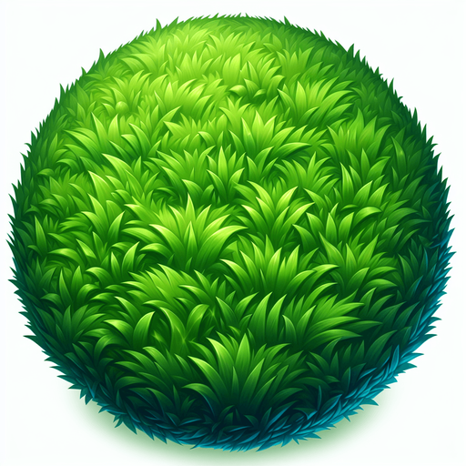 green meadow surface.

Single Game Texture.  In-Game asset.  2d.  Blank background.  High contrast.  No shadows