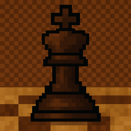 Make king dark brown color