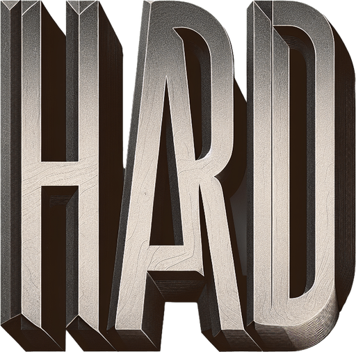 Hard text.
A text that says Hard