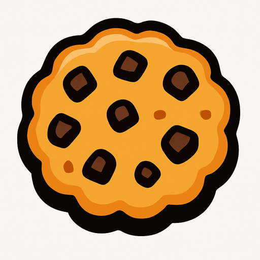Cookie.
In-Game asset.  2d.  High contrast.  No shadows