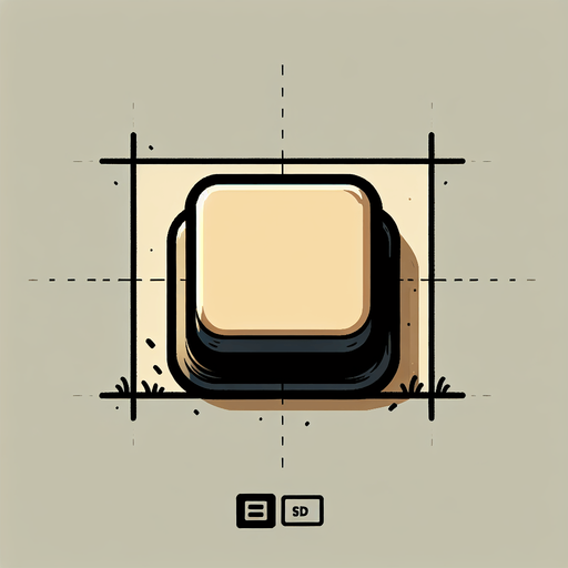 simple beige rectengular button vector drawing black outline.
Single Game Texture. In-Game asset. 2d.blank background . High contrast. No shadows.