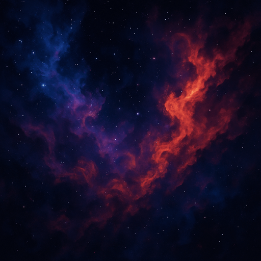 Neboula background.
In-Game asset.  2d.  High contrast.  No shadows. Cinematic deep