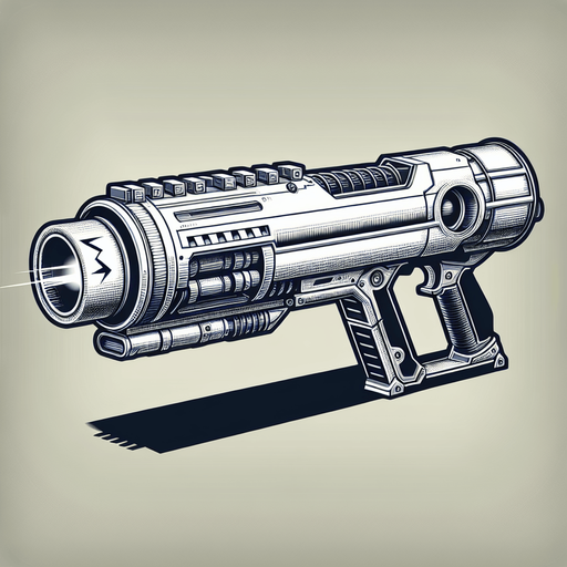 create tesla laser.
Single Game Texture.  In-Game asset.  2d.  Blank background.  High contrast.  No shadows