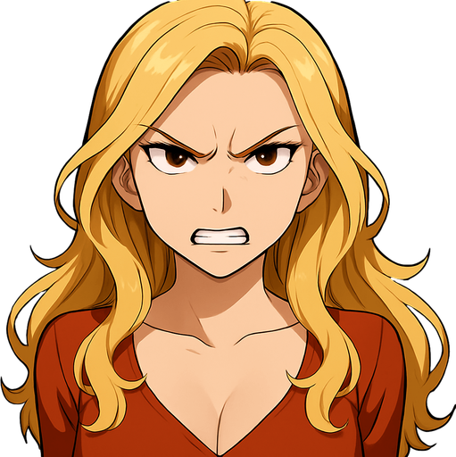 make those eyes angry