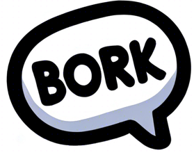 Bawk speech bubble