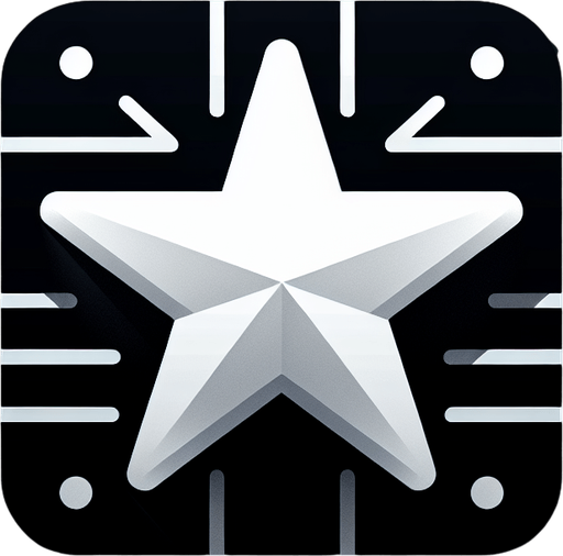 star white.
Single Game Texture. In-Game asset. 2d. Blank background. High contrast. No shadows.