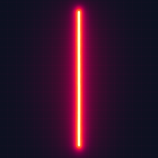 a bright laser vertical
 line retro style. In-Game asset. 2d. High contrast. No shadows.
In-Game asset.  2d.  High contrast.  No shadows
