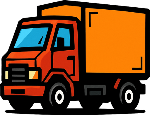 truck.
In-Game asset.  2d.  High contrast.  No shadows