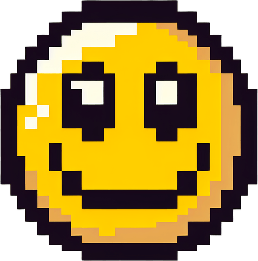 Pixel Art Smiley face