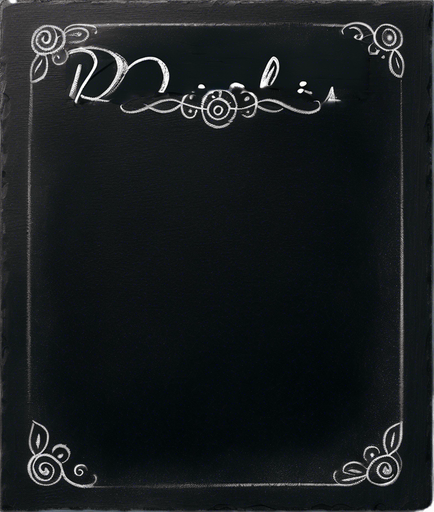 Text "ROOKIE BREW" handwritten in chalk