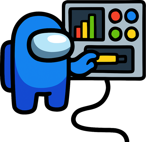 Taks Among us.
In-Game asset.  2d.  High contrast.  No shadows