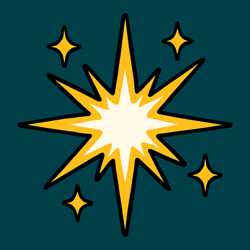 destello.
In-Game asset.  2d.  High contrast.  No shadows