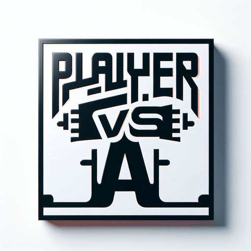 "Player 
    vs 
    Ai" text with white background.