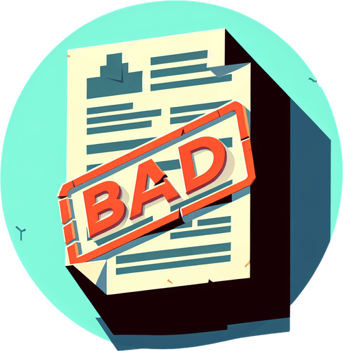 document with out stamp simple rejected bad paper.
Single Game Texture. In-Game asset. 2d. Blank background. High contrast. No shadows.