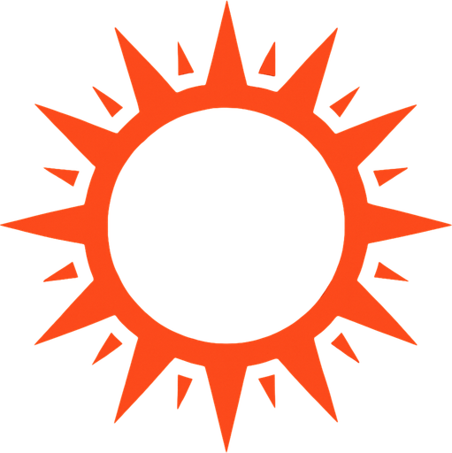 circular spike.
In-Game asset.  2d.  High contrast.  No shadows