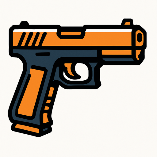 silah.
In-Game asset.  2d.  High contrast.  No shadows