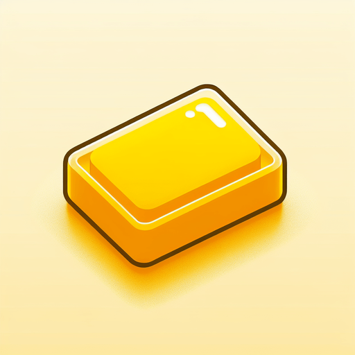 yellow rectangle button
