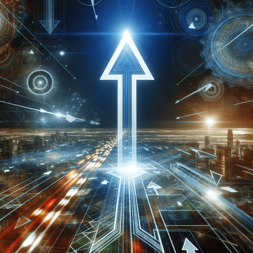 yukarı gösteren yön oku