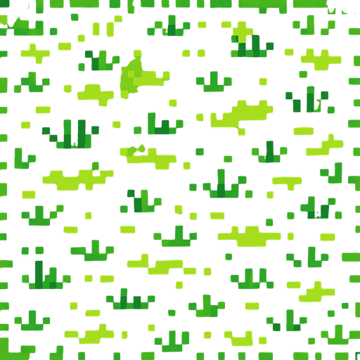 PİXEL ART ÇİMENLİK OVA.
In-Game asset.  2d.  High contrast.  No shadows