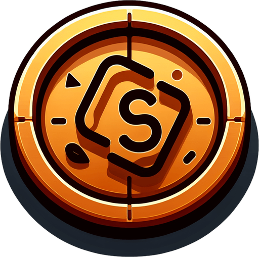 2d 
oyun parası.
Single Game Texture.  In-Game asset.  Blank background.  High contrast.  No shadows