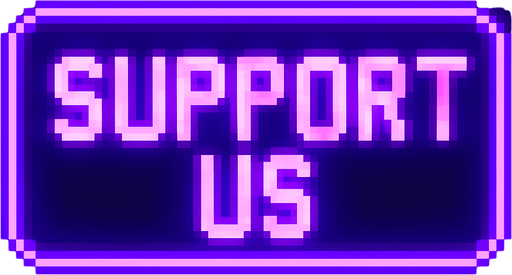 Write SUPPORT US instead of SETTINGS.