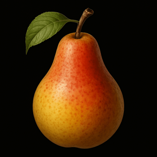 create ultra realistic pear.
In-Game asset.  2d.  High contrast.  No shadows