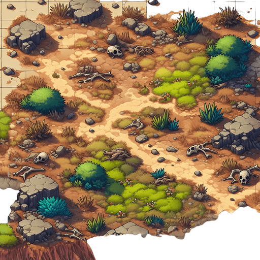 Added more scenery such as cliffs
