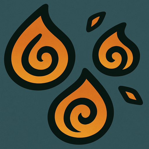 Three small ember