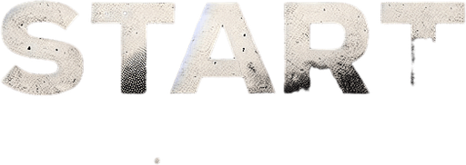 Black background with word start in middle.
Single Game Texture. In-Game asset. 2d. Blank background. High contrast. No shadows.