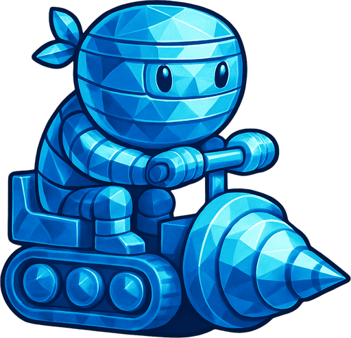 Same ninja character, with diamond color