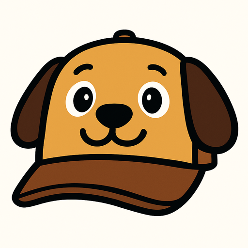 Do a dog hat.
In-Game asset.  2d.  High contrast.  No shadows
