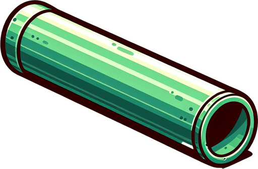 A Green Pipe Of Flappy Bird, instead Of The Squares, I Need A Single Straight Pipe (pipe should be single
Single. I Need Horizontal Pipes Not Vertical.Game Texture. In-Game asset. 2d. Blank background. High contrast. No shadows.