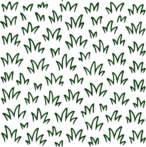 Zemin döşemesi boydan boya çimen olsun.
In-Game asset.  2d.  High contrast.  No shadows