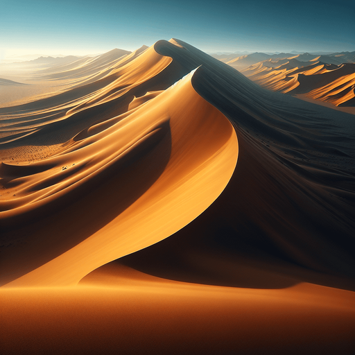 a dune in a desert