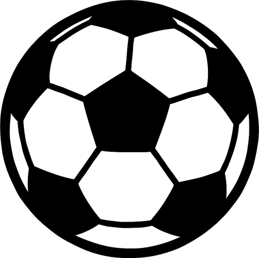 Un balón normal.
In-Game asset.  2d.  High contrast.  No shadows