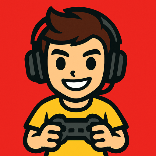 create youtube channel avatar cartoon 2d.
In-Game asset.  2d.  High contrast.  No shadows