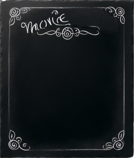 "NOVICE BLEND" handwritten in chalk