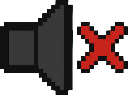 Make audio's lines dark black, audio color dark gray. Make x's lines black and inside color red.