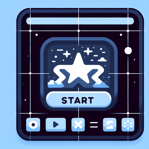 Start button.
Single Game Texture. In-Game asset. 2d. Blank background. High contrast. No shadows.