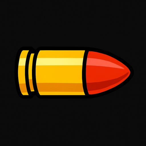 Mermi.
In-Game asset.  2d.  High contrast.  No shadows