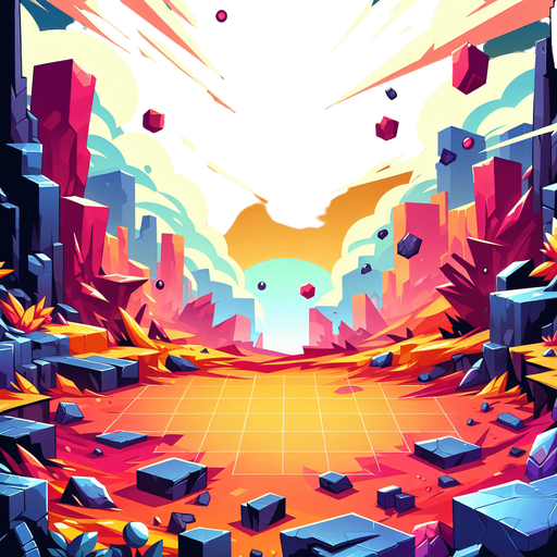 Epic brawl stars styled Background
Single Game Texture. In-Game asset. 2d. Blank background. High contrast. No shadows.