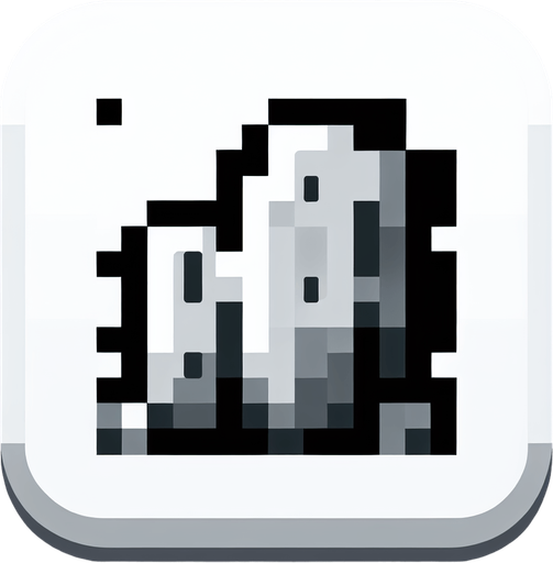 pikselli renksiz kaktüs.
Single Game Texture.  In-Game asset.  2d.  Blank background.  High contrast.  No shadows