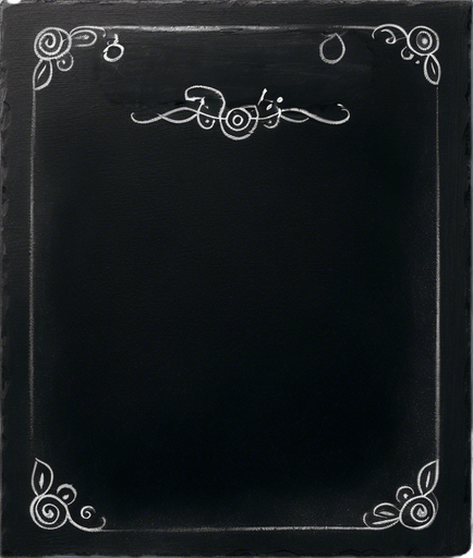 "POTION" handwritten in chalk