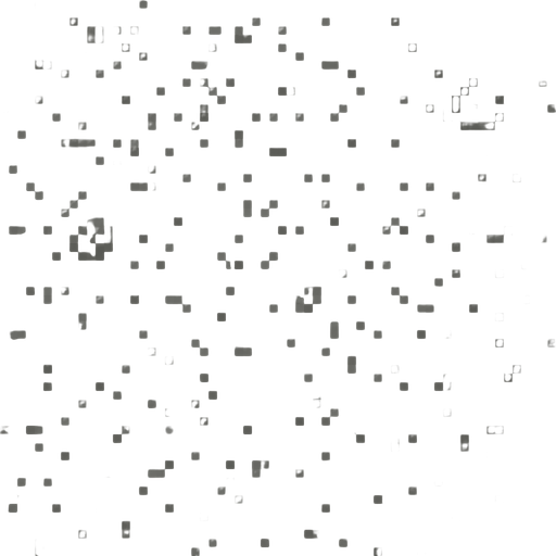 Make a 2D top-down pixelated flat image of concrete.
In-Game asset.  2d.  High contrast.  No shadows