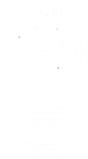 White Knight Chess But let it be white on the inside.
In-Game asset.  2d.  High contrast.  No shadows