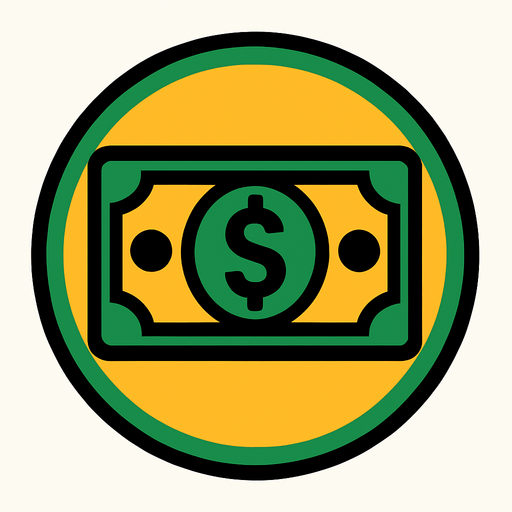 round money board.
In-Game asset.  2d.  High contrast.  No shadows