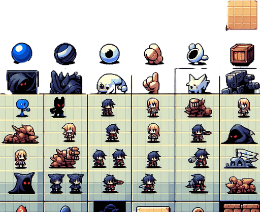 cartone animato.
Single Game Texture. In-Game asset. 2d. Blank background. High contrast. No shadows.