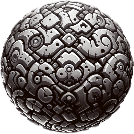 Parıltı
Single Game Texture.  In-Game asset.  2d.  Blank background.  High contrast.  No shadows